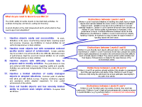 Macs Level Identification Chart